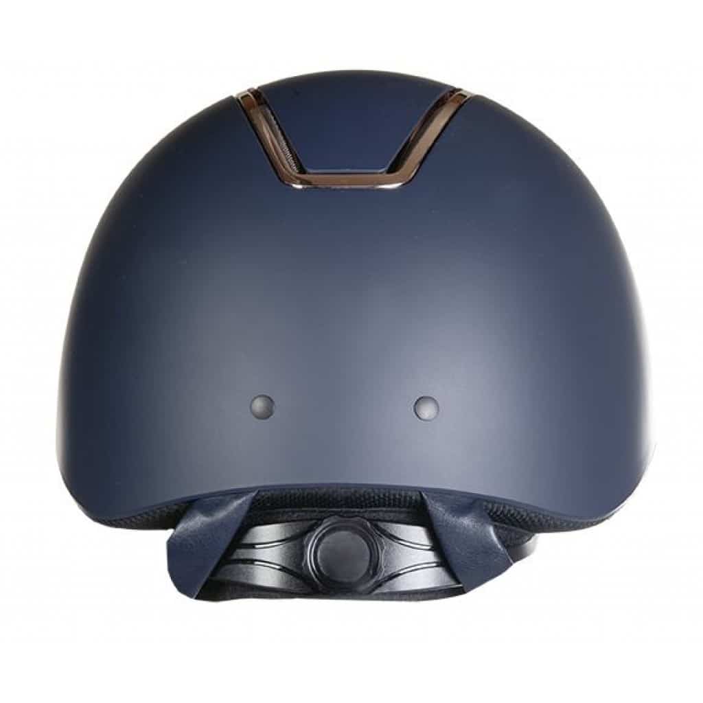 Ridhjälm Lady shield HKM visar hur baksidan ser ut.