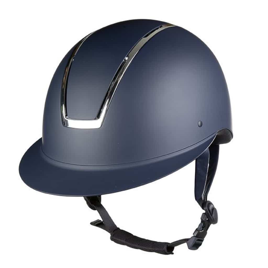 Ridhjälm Lady shield HKM marinblå/silver