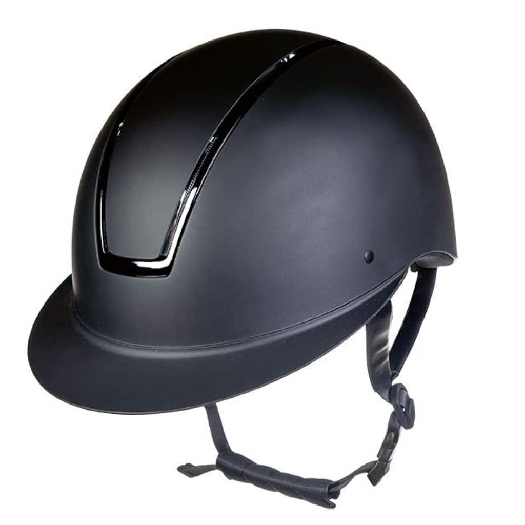 Ridhjälm Lady shield HKM svart/svart