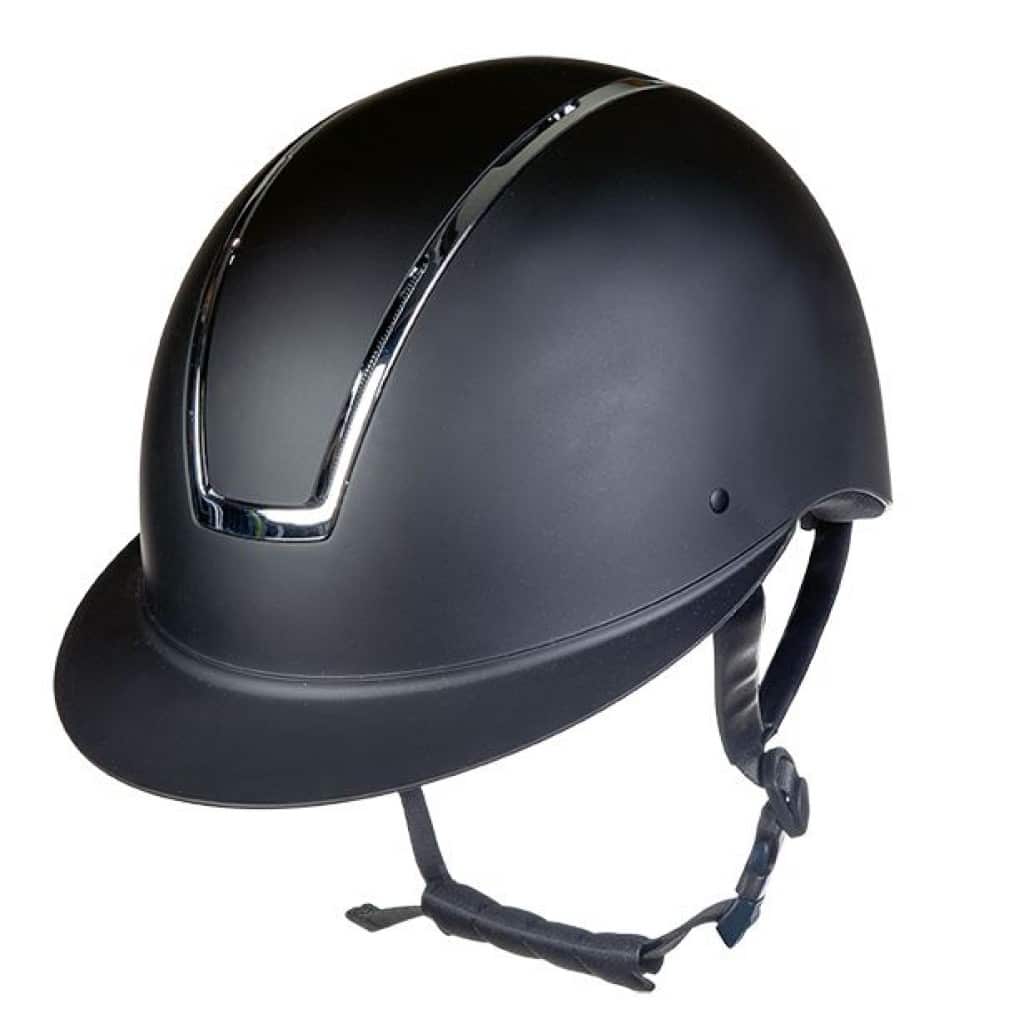 Ridhjälm Lady shield HKM svart silver