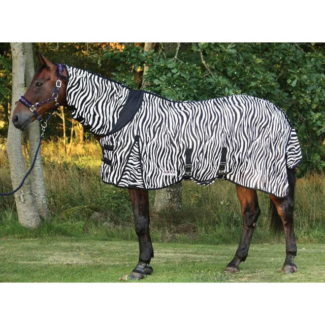 Nova Sport Insektstäcke Zebra elastisk halsdel