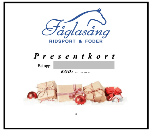 Presentkort Fåglasång - Perfekt Gåva till Hästälskare säljs av Fåglasång