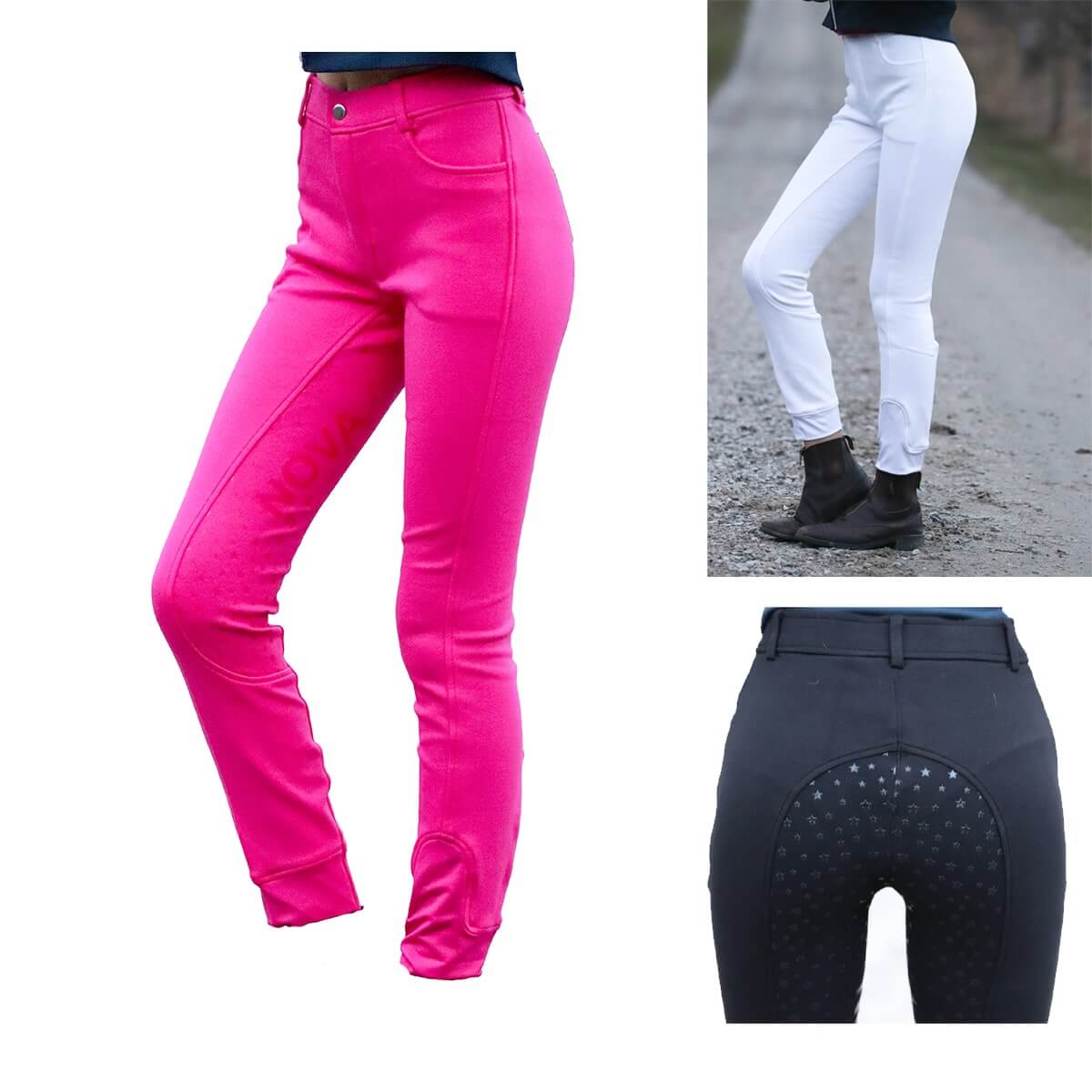 Barnridbyxa Barn Junior Star Fullgrip – Stretchig & prisvärd | Nova säljs av Fåglasång