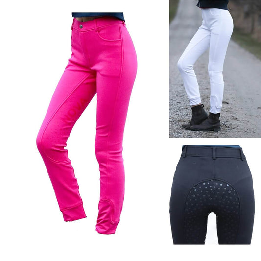 Barnridbyxa Barn Junior Star Fullgrip – Stretchig & prisvärd | Nova säljs av Fåglasång