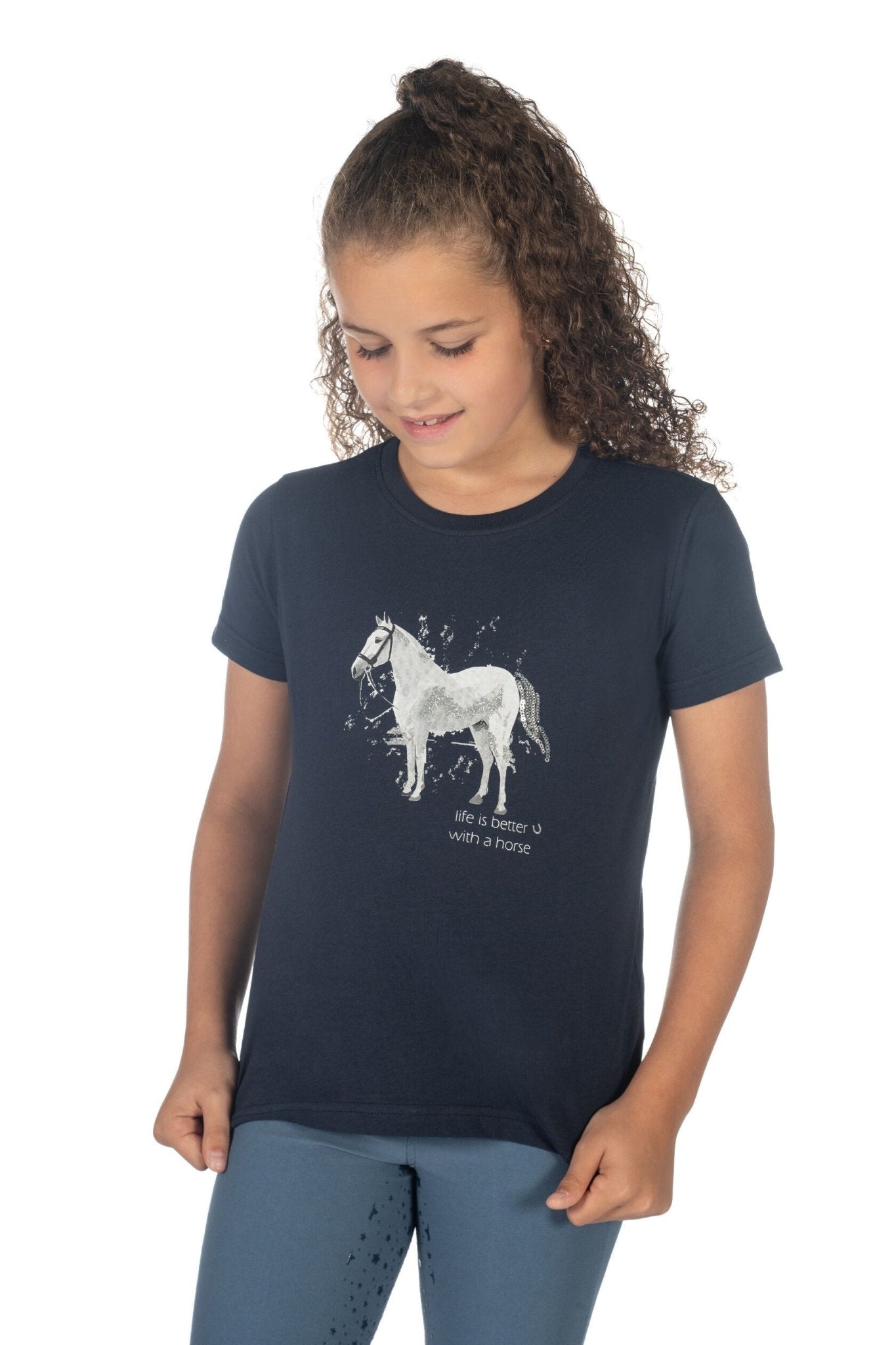T-shirt Sparkle - Mycket poulär hos unga ryttare HKM säljs av Fåglasång