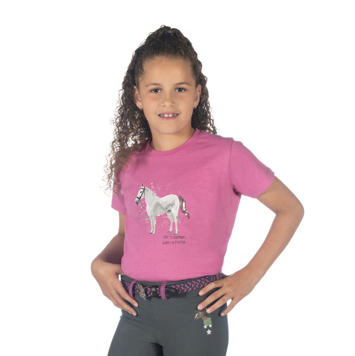 T-shirt Sparkle - Mycket poulär hos unga ryttare HKM säljs av Fåglasång