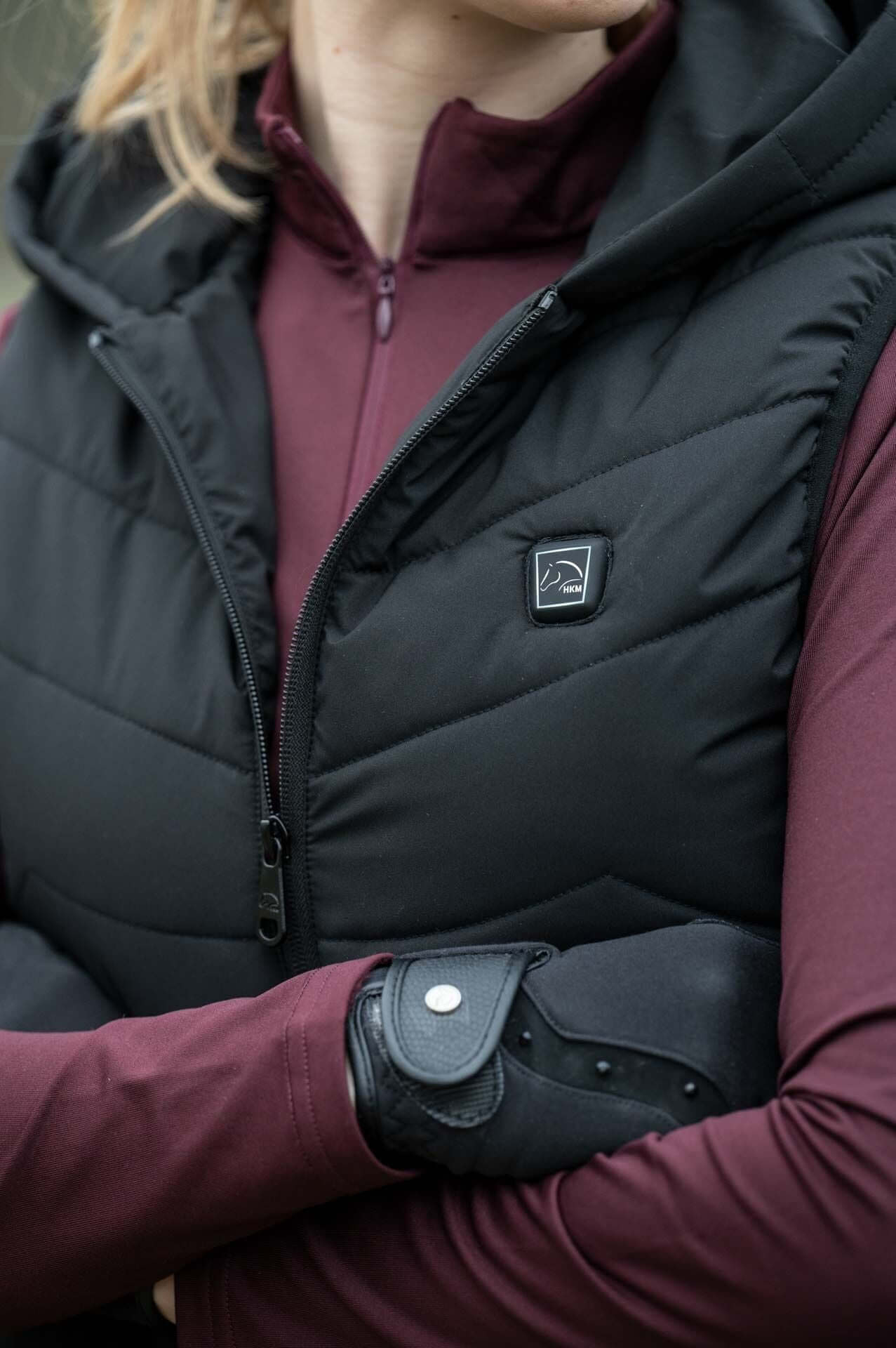Värmeväst HKM håller dig varm | Fåglasång Hästsport på nätet säljs av Fåglasång