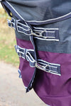 Regntäcke med avtagbar hals Hurricane Navy/Plum