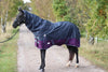 Regntäcke med avtagbar hals Hurricane Navy/Plum