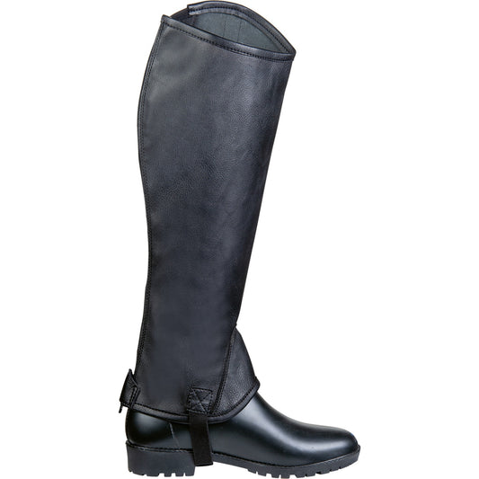 Shortchaps Elastic Plain svart HKM
