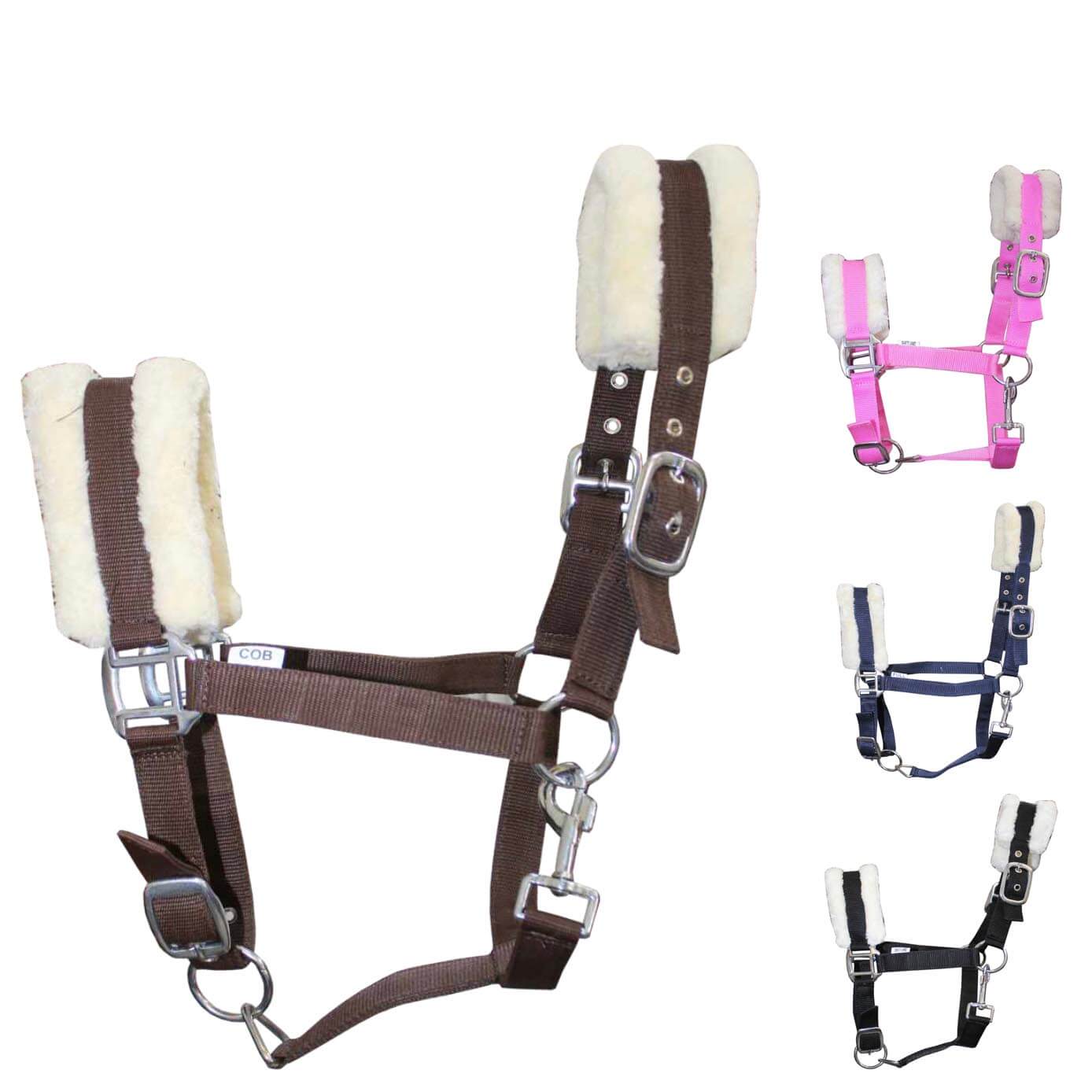 Grimma Nylon Fodrad Alma - Billig teddy grimma! säljs av Fåglasång 