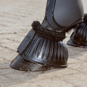 Gummiboots Economy Plus HKM - teddy fodrade gummiboots  med kardborre säljs av Fåglasång 
