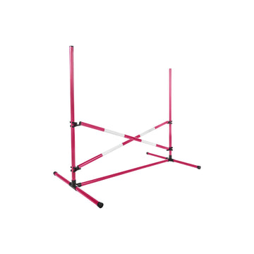 Hoppset för käpphäst, rosa