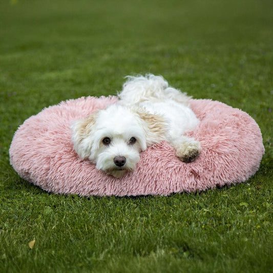 Hundbädd Fluffy supermjuk stabi i tre färger