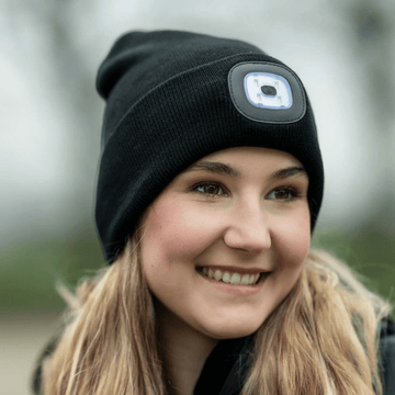 Mössa med LED-lampa