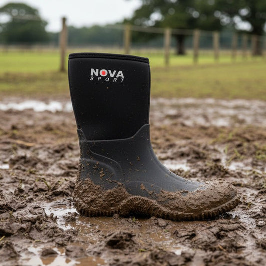 Neoprenstövel häst & stall – varm och smidig vardagsstövel -  från  NOVA