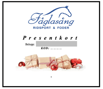 Presentkort Fåglasång - Perfekt Gåva till Hästälskare säljs av Fåglasång 