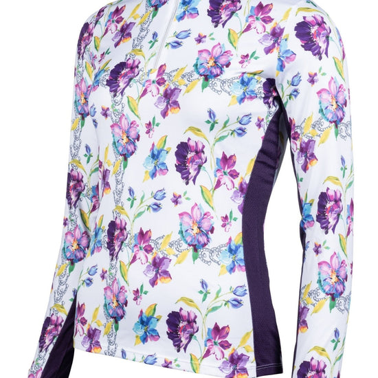 Ridtröja Flower från HKM -Långärmad och skön säljs av Fåglasång 