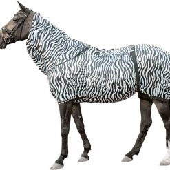 Eksemtäcke hkm zebra på en häst